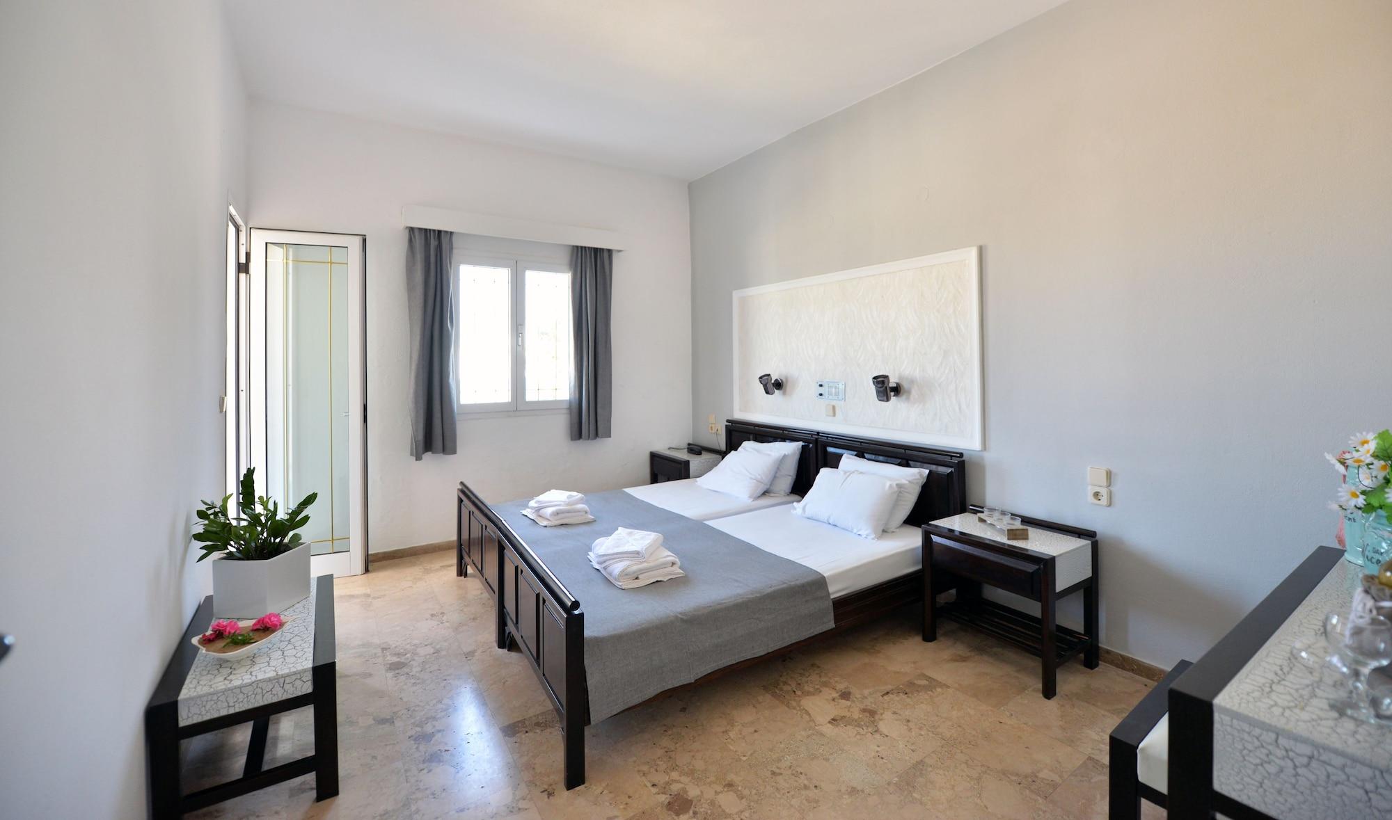 Hotel Anna Apartments Kokkini Hani Bagian luar foto
