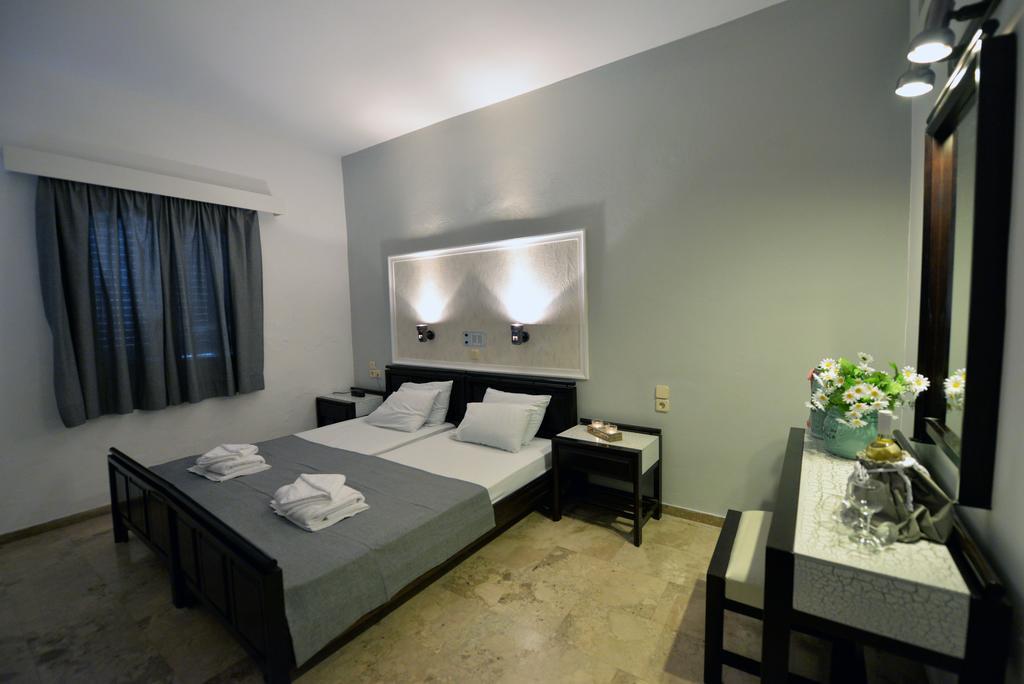 Hotel Anna Apartments Kokkini Hani Bagian luar foto